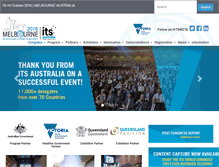Tablet Screenshot of itsworldcongress2016.com
